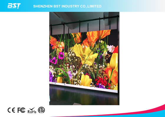 IP43 Indoor P5 SMD2121 โฆษณาแผ่นผนัง LED หน้าจอ LED Slim Cabinet (&amp;gt; 1200nits)