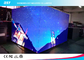 HD Cube โฆษณาในร่ม LED Display 4 Pixel Pitch Seamless Splicing สำหรับร้านอาหาร