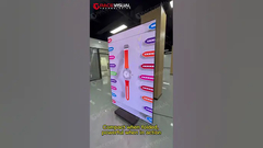 โปสเตอร์ LED สามพับประกอบสําหรับโฆษณาหรือกิจกรรมของคุณ! #LEDdisplay #LEDscreens #LEDposter