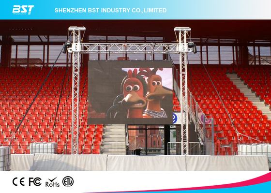 6500nits P6.25 RGB Waterproof Outdoor Rental Led Display with 500 x 500mm Cabinet