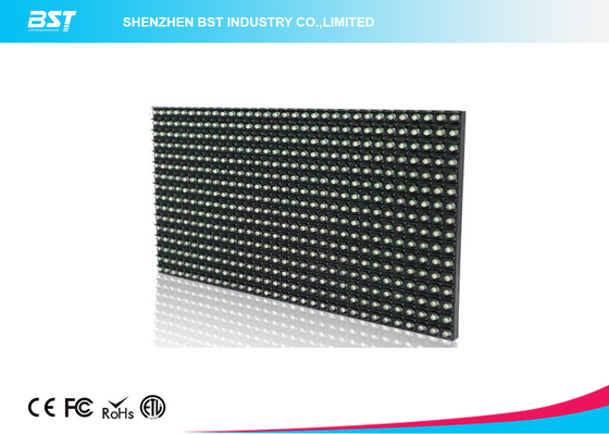 P10 White color outdoor 32 X 16 Pixels Led Sign Modules High Definition