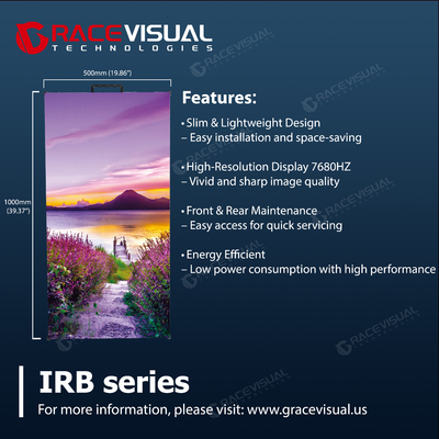 รายการ IRB LED Display สร้างขึ้นเพื่อให้สามารถทํางานได้