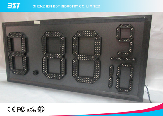 ด้านนอก กันน้ํา LED สถานีน้ํามัน LED Display ความสว่างสูง