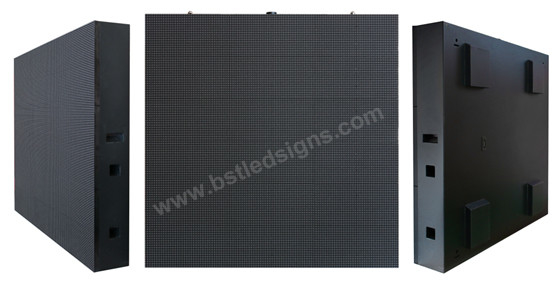อัตราการปรับปรุงใหม่สูง 6 มิลลิเมตร พิกเซล Pitch Full Color Outdoor LED Display สําหรับการโฆษณาแบบไดนามิก