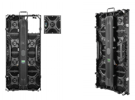 บริการหลังภายใน 250x250mm LED Display Module P3.9 ด้วย SMD2121 Encapsulation และขนาดตู้ 500x500mm