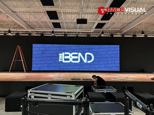 IRB Series LED Video Panel พร้อมบัตรรับ A8S Plus และอัตราการอัพฟรีสูง 7680HZ สําหรับให้เช่าภายในและเวที