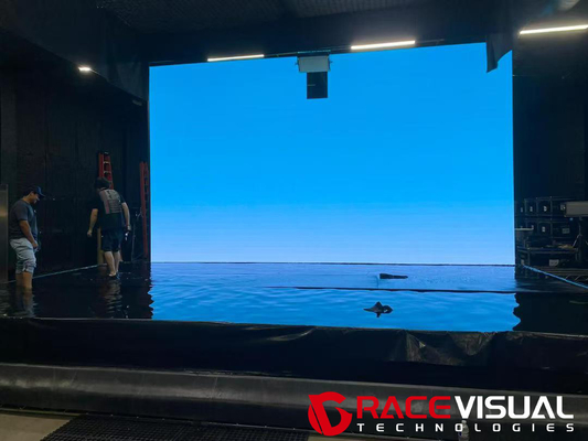 IRC 7680HZ 500X1000 ให้เช่าจอแสดงภาพภายในห้อง พร้อมวัสดุแผ่นอะลูมิเนียมแบบเจาะและบริการด้านหน้า