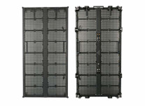 P3.9-7.8 หน้าจอ LED หน้านอกโปร่งใส มีความหนาแน่นของพิกเซล 32768px/m2 และน้ําหนัก 9KG ต่อแผ่น