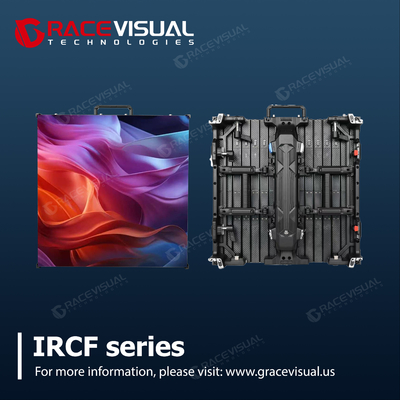 IRCF ซีรี่ย์ แผนไฟ LED แบบยืดหยุ่น P2.6/P2.9/P3.9 500MM*500MM, A8s รับการ์ด,7680HZ อัตราการอัพปรุงสูง