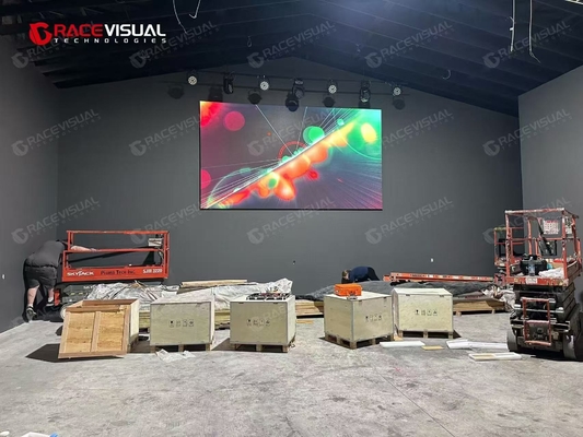 บริการด้านหน้า 640mm X 480mm ผนังติดตั้งในห้อง P1.25/1.538/1.86/2.5mm Pixel Pitch