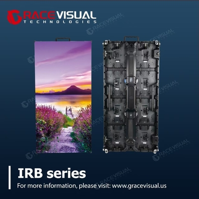 ผนังวิดีโอ LED เช่ามืออาชีพพร้อมบริการด้านหน้า - ซีรี่ย์ IRB สําหรับเวที, คอนเสิร์ต & กิจกรรม 500 * 500MM & 50 * 100MM