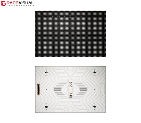 หน้าจอ LED สีเต็มภายนอก ขาว การระบายความร้อน ความสว่างสูง ประหยัดพลังงาน การบํารุงรักษาด้านหน้า/ด้านหลัง