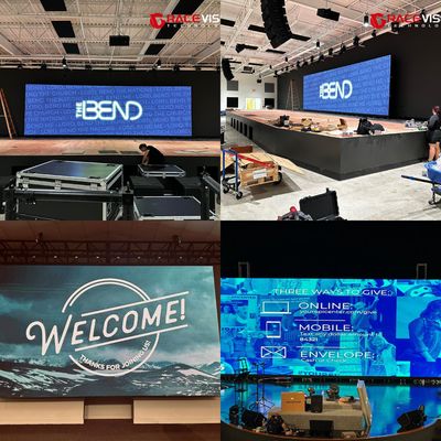 IRA ซีรีส์ P3.9 ระบบจอ LED เช่ามืออาชีพ 600 นิท ความสว่างสูง 7680Hz อัตราการอัพฟรีสุดเรียบ 500×1000 มิลลิเมตร