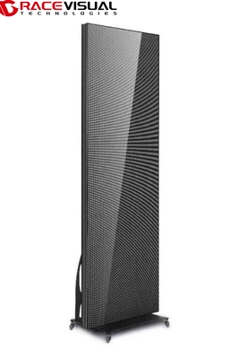 P2.5 มิลลิเมตร ดิจิตอล Display โตเตม Indoor Screen 640 x 1920 มิลลิเมตร โปสเตอร์อินเทรคทีฟ 3840 Hz อัตราการอัพฟรีสูง WiFi-Controlled Rotating Stand สําหรับกิจกรรม