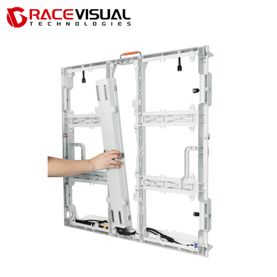 OA Series, P5.7 Outdoor LED Display (960×960mm), โบลเบอร์โฆษณาพาณิชย์สีเต็มความสว่างสูง (6000/10000 นิต), การป้องกัน IP66, ความร้อนต่ํา และการบํารุงรักษาด้านหน้าหรือด้านหลังเต็ม.