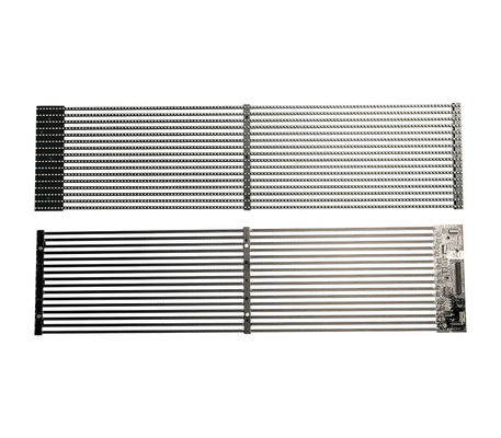 จอจอไฟฟ้า LED สตริป Mesh ที่สามารถปรับแต่งได้