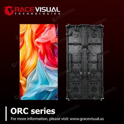 ซีรี่ย์ ORC รูปแบบที่ไม่มีขีดจํากัด: ผนัง LED แบบโมดูลสําหรับเช่ากลางแจ้งที่มีความหลากหลายของแม่เหล็ก