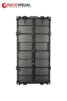 กันน้ําและความสว่างสูง P3.9-7.8 หน้าโปร่งในภายนอกจอ LED สําหรับเวที, คอนเสิร์ต, การแสดงสด ค่าเช่าวิดีโอวอลล์