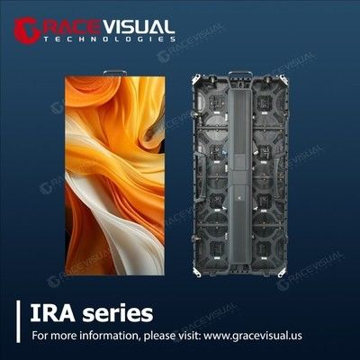 IRA ซีรีส์ P3.9 ระบบจอ LED เช่ามืออาชีพ 600 นิต ความสว่างสูง การทํางาน 7680Hz อุตรา-เรียบร้อยอัตราการอัพฟรี 500×1000mm โมดูลาร์แพนเนลการออกแบบ