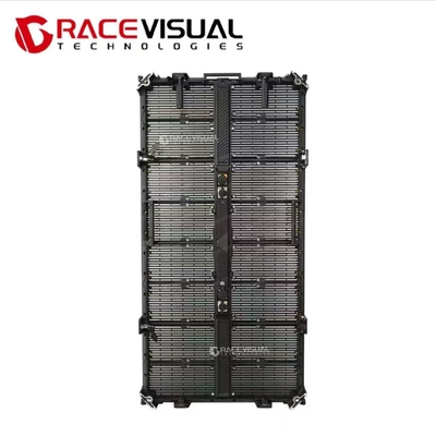P3.9-7.8 หน้าต่าง LED หน้าโปร่งภายนอก สําหรับเวที คอนเสิร์ต การเช่า LED Wall