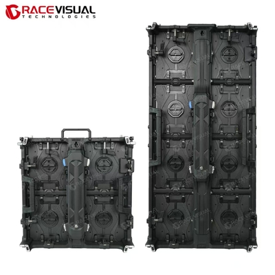 P2.6 โมดูลารูปแบบอัลลูมิเนียม LED Display Power Box ถอดออก ส่งสัญญาณ Pin เหมาะสําหรับการเช่าเวที