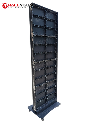 สกรีนโปสเตอร์ LED ที่พับได้ สําหรับซุปเปอร์มาร์เก็ต, โบสถ์ เป็นต้น