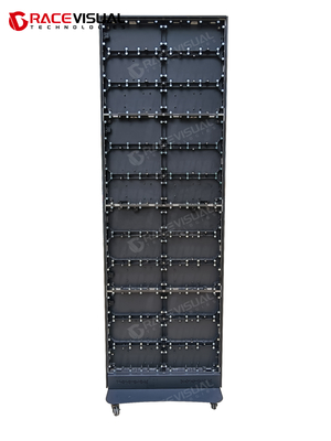 สกรีนโปสเตอร์ LED ที่พับได้ สําหรับซุปเปอร์มาร์เก็ต, โบสถ์ เป็นต้น