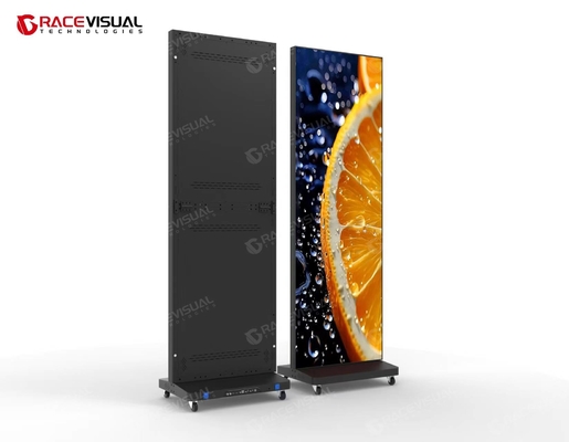 สกรีนโปสเตอร์ LED แบบพับในห้อง LED จิตอล Display สําหรับแบนเนอร์
