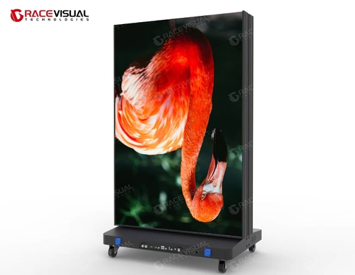 สกรีนโปสเตอร์ LED แบบพับในห้อง LED จิตอล Display สําหรับแบนเนอร์