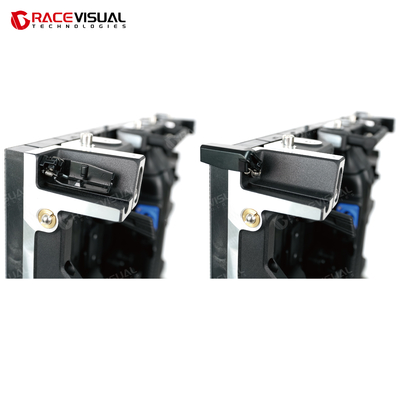 ผนังอัลลูมิเนียมแบบเจาะขนาด ภายใน LED ผนังจอ 500x500mm 500x1000mm