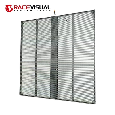GRACEVIS TS-F จอแสดงผล LED โปร่งใส 600-5500nits ความสว่างสูง อายุการใช้งาน 100000 ชั่วโมง
