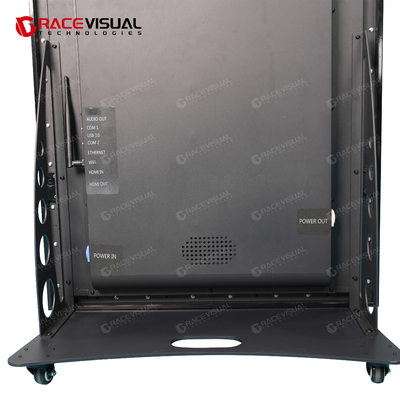 หน้าจอโปสเตอร์ LED ในร่ม IP Series ระยะพิท 2.5 มม. พร้อมกระจกอะคริลิค