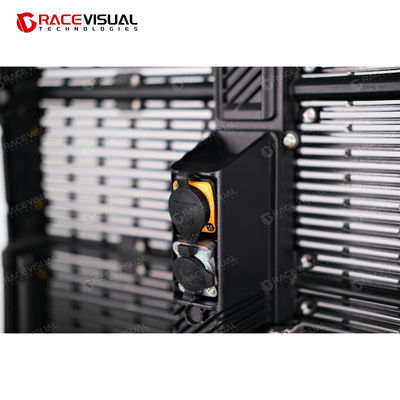 P3.9-P7.8 Pixel Pitch Professional Transparent LED Display, 7680Hz อัตราการปรับปรุงที่เรียบง่ายมากและความสว่างสูง 5000 นิต