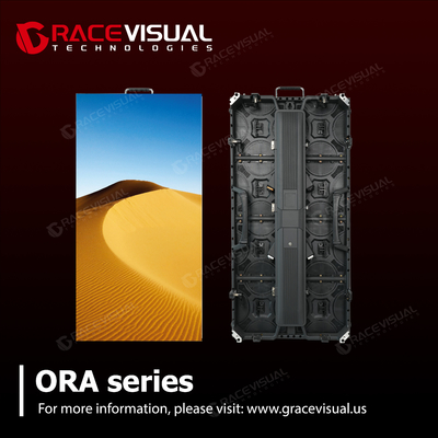 ORA ซีรีส์ P3.91 หน้าจอ LED สําหรับเช่ากลางแจ้ง ขนาด 500mmx1000mm 7680Hz อัตราการปรับปรุงสูง 4500nits ความสว่าง IP65/IP54 Kinglight